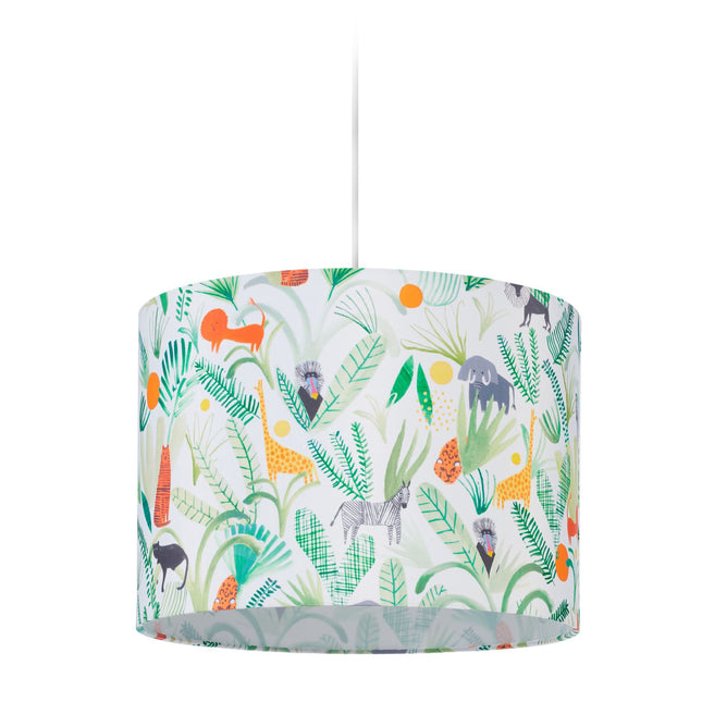 Piekarināma džungļu lampa bērnu istabai