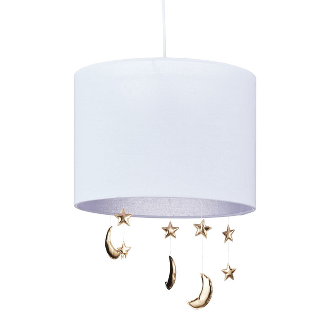Piekaramā lampa Bērnu istaba Mēness un zvaigznes