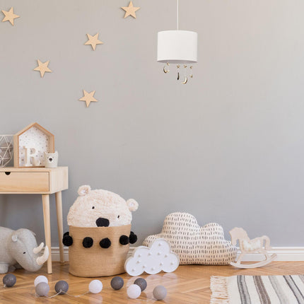 Piekaramā lampa Bērnu istaba Mēness un zvaigznes