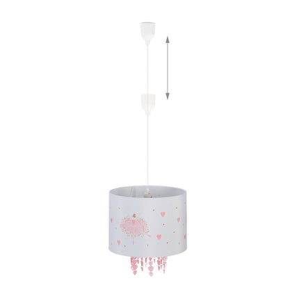 Piekaramā lampa bērnu istabai Balerīna