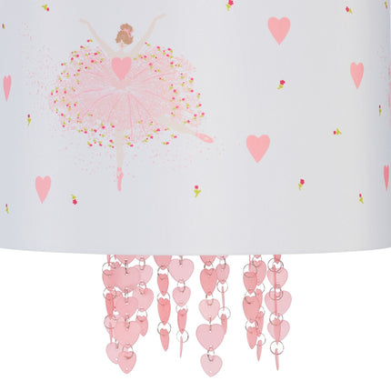 Piekaramā lampa bērnu istabai Balerīna