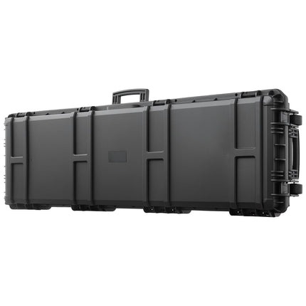 Hard Rifle Case, Lockable, Pre-Cut Foam, IP67, Wheeled