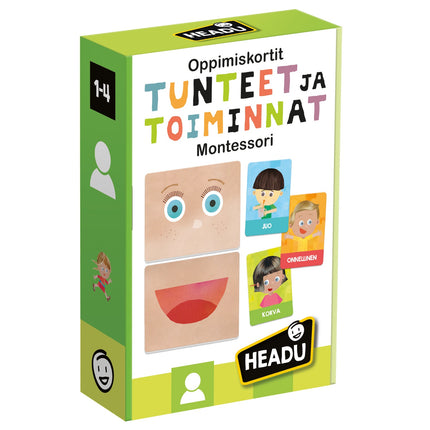 Montessori emociju un darbību kartītes (somu valodā)