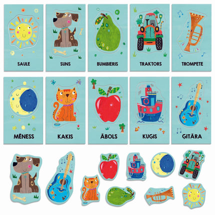 Headu Montessori mazuļu kartītes (latviešu valodā)