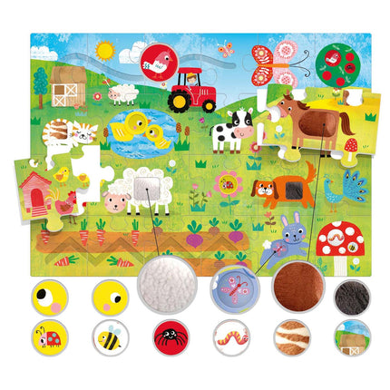 Headu Montessori taustes puzle