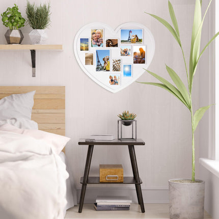 Sirds formas foto rāmis 11 fotogrāfijām
