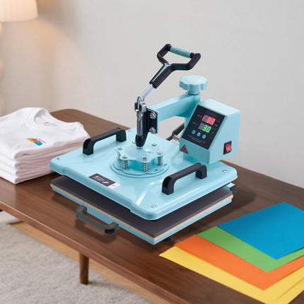 Heat Press Machine 12x15, 5-in-1 Swing-Away, 30oz