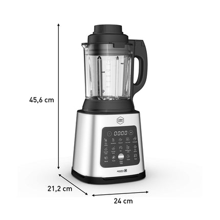 Sildāms zupas blenderis, 1400 W, 10 programmas, stikla krūze