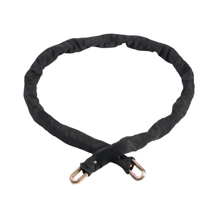 Heavy Duty Bike Chain Lock, 1.8 m, 9.5 mm Steel, Black