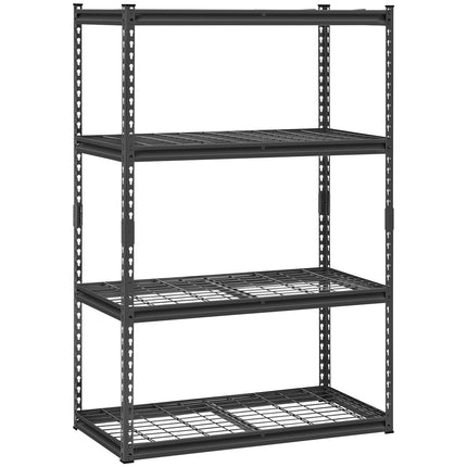 Heavy Duty Garage Shelving, 4-Tier 2400 lb, 40x20x60 Adjustable