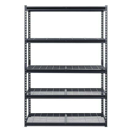 Heavy Duty Garage Shelving Unit, 5-Tier 48x24x72 in