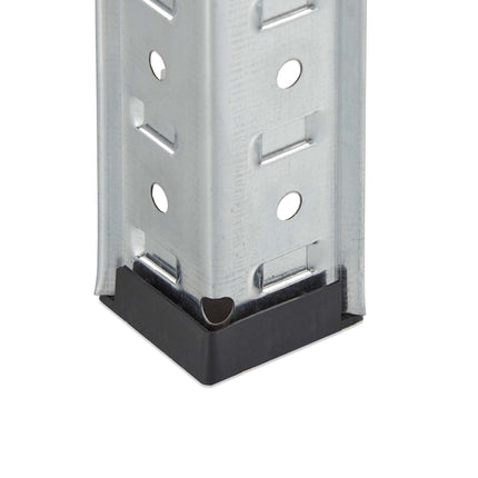 Heavy-Duty Steel Shelving Unit, 5 Tiers, 875 kg, Silver, Natural