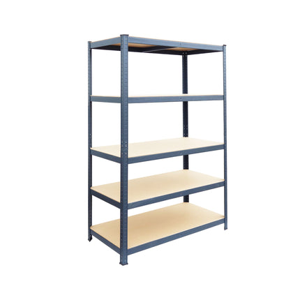 Heavy-Duty Steel Storage Rack with 5 Adjustable Shelves, 875 kg, Anthracite