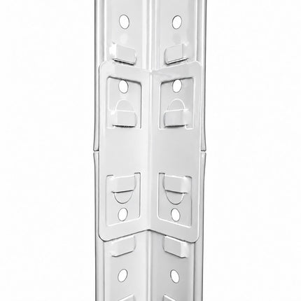 Heavy-Duty Washing Machine Shelf, Low Wide Steel Frame, White, 200 kg per Shelf