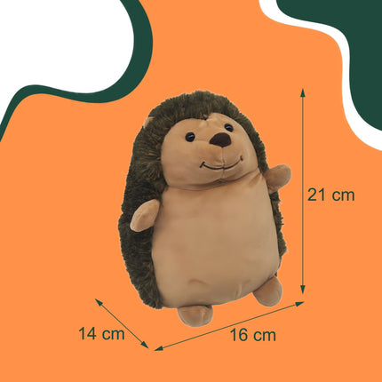Durvju aizbāznis "Hedgehog", ar smiltīm pildīts, mīksts audums