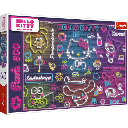 Hello Kitty 500 gabalu puzle bērniem un kolekcionāriem