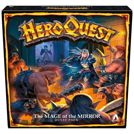 HeroQuest Mage of the Mirror paplašinājuma kvestu spēle