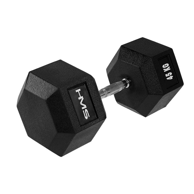 Sešstūra hantele 45 kg - izturīgs, daudzpusīgs fitnesa aprīkojums