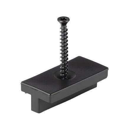 Hidden Deck Fasteners Kit, 500 Pack, 5.5 mm Gap, Black