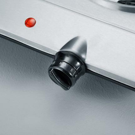 Hob Double Stainless DK1014 2500W.