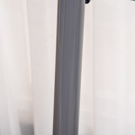Mājas trenažieris, stepperis, fitnesa šūpoles, stepperis ar LCD ekrānu un rokturi, līdz 100 kg, tērauds, vēdera preses muskuļi, pelēks + zaļš, 55 x 44 x 108 cm