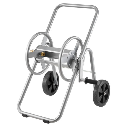 Hose Reel Cart, 175 Ft 5/8 In Hose, Wheeled Steel
