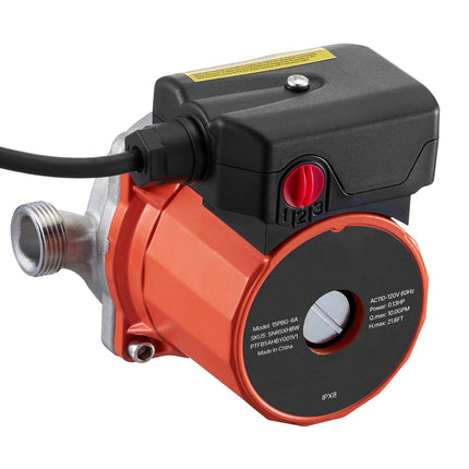 Hot Water Recirculating Pump, 38 LPM, 3-Speed, 100W