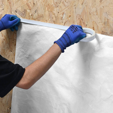 House Wrap Vapor Barrier, 9 x 150 ft, 0.13 mm
