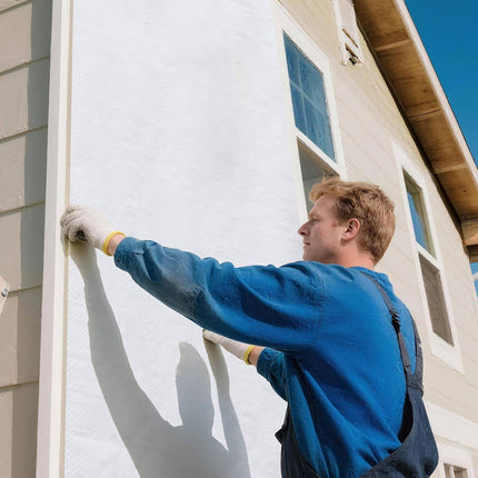 House Wrap Vapor Barrier, 9 x 150 ft, 0.13 mm