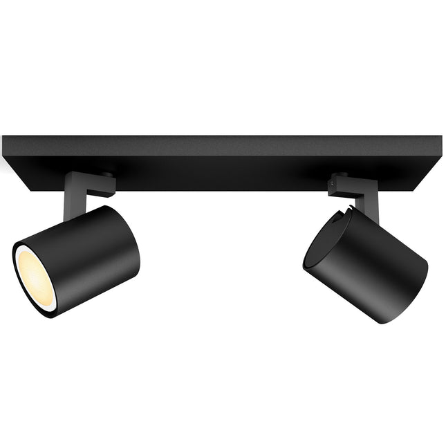 Hue Runner White Ambiance 2 spot 800 lm Black