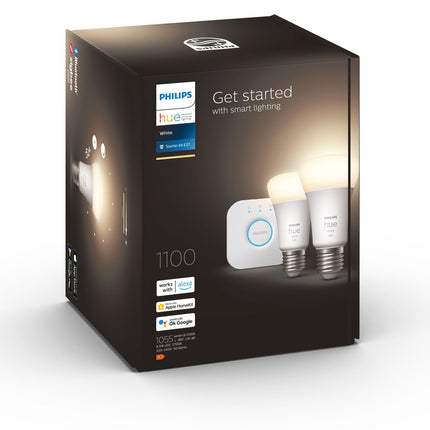 Hue Starter Kit White 2 x E27