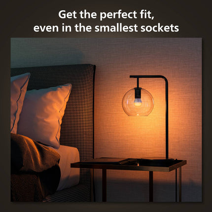 Hue White Ambiance E14 Globe 2-pack
