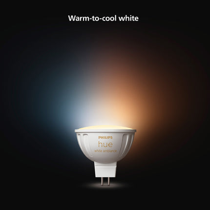 Hue White Ambiance GU5.3 MR16 12V 400lm 1-pack
