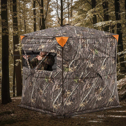 Hunting Blind, 2-3 Person 360 See-Through, Carry Bag