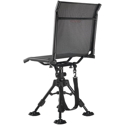 Hunting Chair – 360 Silent Swivel, Foldable, Adjustable