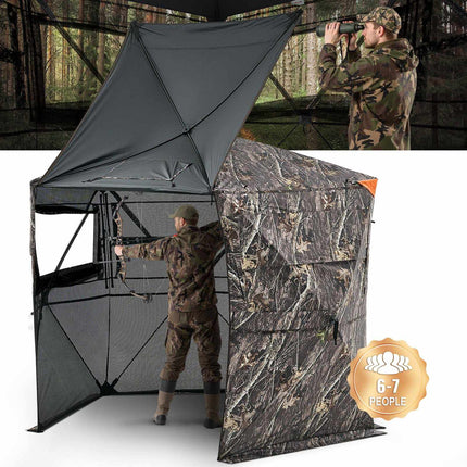 Hunting Ground Blind, 6-7 Person, 288 See-Through