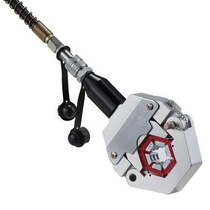 Hydraulic A/C Hose Crimper Kit, 7 Dies, Manual Pump