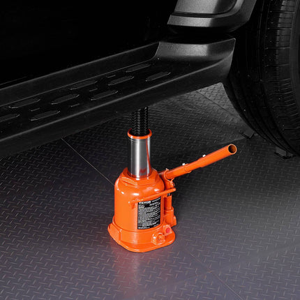 Hydraulic Bottle Jack, 20 Ton, 6.7–12.6 in Lift