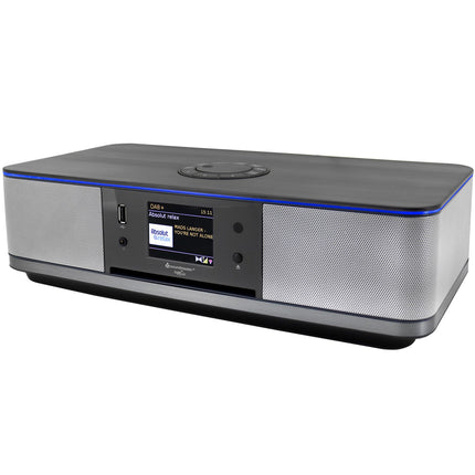 ICD2023SW Stereo music system with WLAN Internet/DAB+/FM radio, CD/MP3, USB, Bluetooth®, LED light