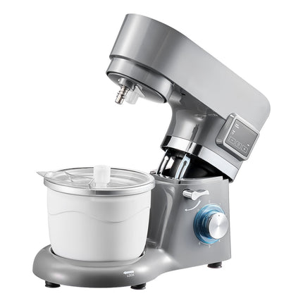 Ice Cream Maker 1.7L, 6-Speed Stand Mixer With LED Timer