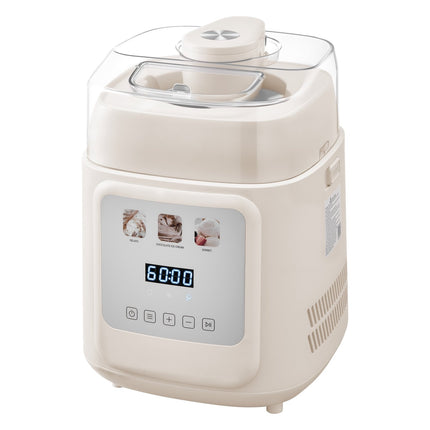 Ice Cream Maker With Built-In Compressor, 1L, 4 Modes