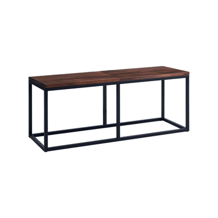 Industriāls ēdamistabas sols, 120 cm, 2 sēdvietas