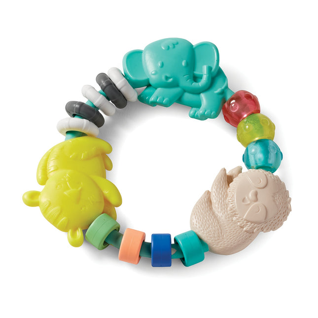 Infantino Busy Beads grabulītis un zobu grabulītis