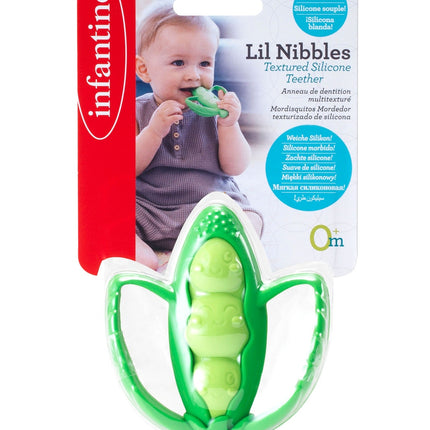 Infantino Lil' Nibbles silikona zobu birste