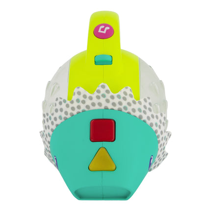 Infantino Push & Pop muzikālais mini putekļsūcējs ar izgaismojumu