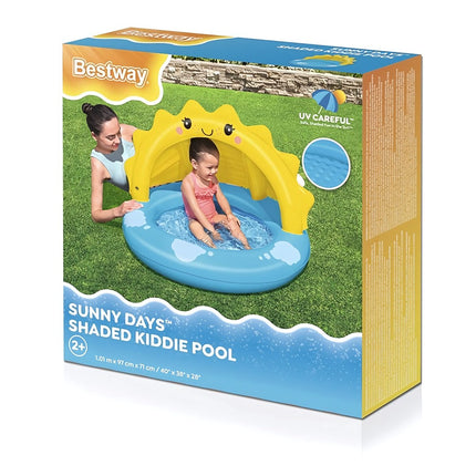 Inflatable Paddling Pool for Children 101 cm, Vinyl, 26 L, Repair Patch