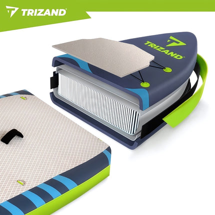 Inflatable SUP Board 320 cm with Adjustable Paddle, Pump, Backpack, Max 150 kg