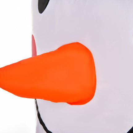 Inflatable Snowman 1.93 m with LED Lights and Blower, Self-Inflating, White