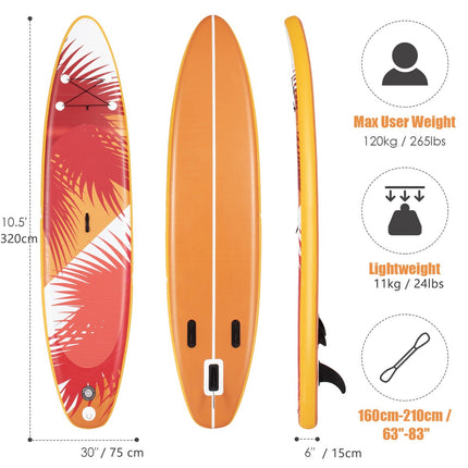 Piepūšamais SUP dēlis 320 cm, SUP komplekts