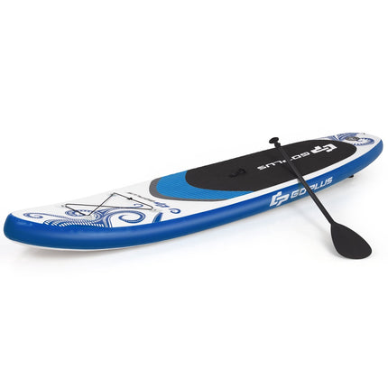 Piepūšams SUP dēlis ar SUP kontroli, 325/335 x 76 x 16 cm, zils-L